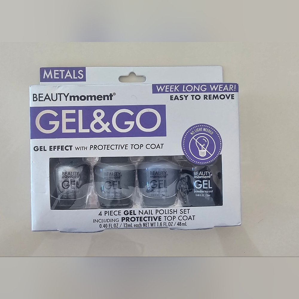 Beauty Moment Gel&Go Week Long Wear Nail Polish